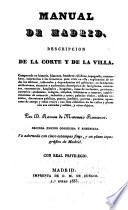 Manual de Madrid, descripcion de la corte y de la villa