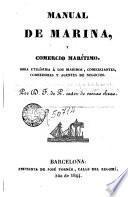 Manual de Marina, y comercio maritimo