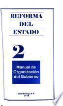 Manual de organización del Gobierno