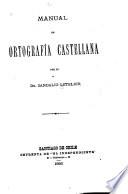 Manual de ortografía castellana