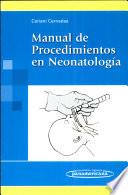Manual de Procedimientos en Neonatología