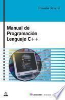 Manual de programacion lenguaje c++