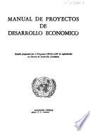 Manual de proyectos de desarrollo económico