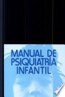 Manual de Psiaquiatría Infantil
