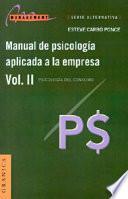 Manual de Psicología Aplicada a la Empresa, II