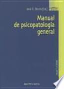Manual de psicopatología general