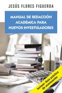 Manual de redacción académica para nuevos investigadores