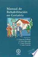 Manual de rehabilitación en geriatría
