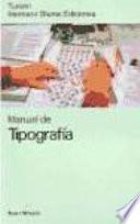 Manual de tipografía