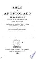 Manual del apostolado de la oración