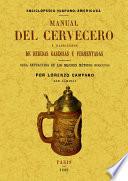 Manual del cervecero y fabricante de bebidas gaseosas y fermentadas