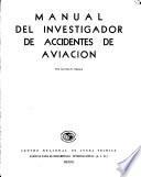 Manual del investigador de accidentes de aviación