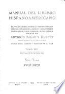 Manual del librero hispano-americano: A-Z