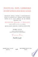 Manual del librero hispano-americano
