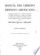 Manual del librero hispano-americano