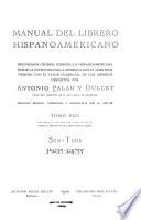Manual del librero hispano-americano