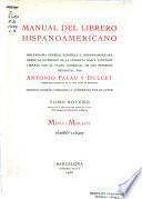 Manual del librero hispano-americano