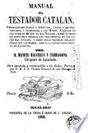 Manual del testador catalán