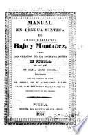 Manual en lengua mixteca de ambos dialectos bajo y montañez