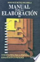 Manual para la elaboración de tesis