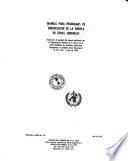 Manual para programas de erradicación de la viruela en zonas endémicas
