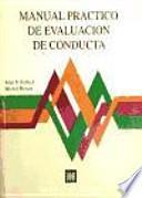 Manual práctico de evaluación de conducta