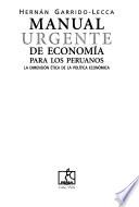 Manual urgente de economía para los peruanos