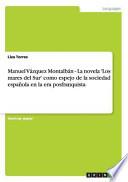 Manuel Vázquez Montalbán - La novela 'Los mares del Sur' como espejo de la sociedad española en la era posfranquista