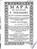 Mapa de arcanos, y verdades de Nra. Catholica religion