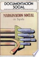 Marginacion social en espanol