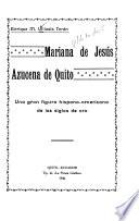 Mariana de Jesús, Azucena de Quito