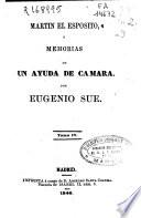 Martin el espósito ó Memorias de un ayuda de cámara