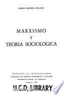 Marxismo y teoría sociologica