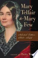 Mary Telfair to Mary Few