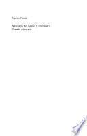 Mas Alla de Apolo Y Dionisio Tratado Sobre Arte