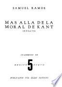Más allá de la moral de Kant