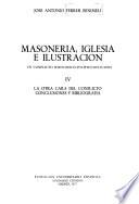 Masonería, Iglesia e Ilustración: La otra cara del conflicto, conclusiones y bibliografía