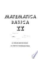 Matemática básica II [i.e. segunda]