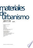 Materiales de Urbanismo 2017.19 (vol. 05)