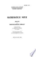 Mathematicae notae