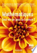 Mathématiques - Tout-en-un pour la Licence 2 - 4e éd.