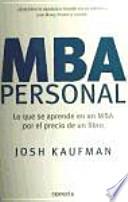 MBA Personal