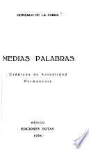 Medias palabras