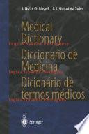 Medical Dictionary / Diccionario de Medicina / Dicionário de termos médicos