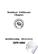 Membership Directory 1979-1980