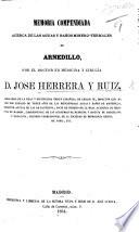 Memoria ... acerca de las aguas y baños minero-termales de Arnedillo