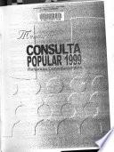 Memoria, consulta popular 1999
