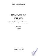 Memoria de España: Futuro