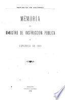 Memoria del educación nacional