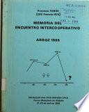 Memoria del Encuentro Intercooperativo